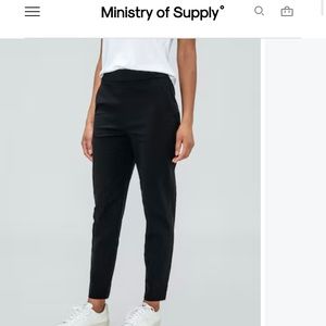 2 pairs with tags Ministry of Supply Kinetic pants Navy & Black Size 0